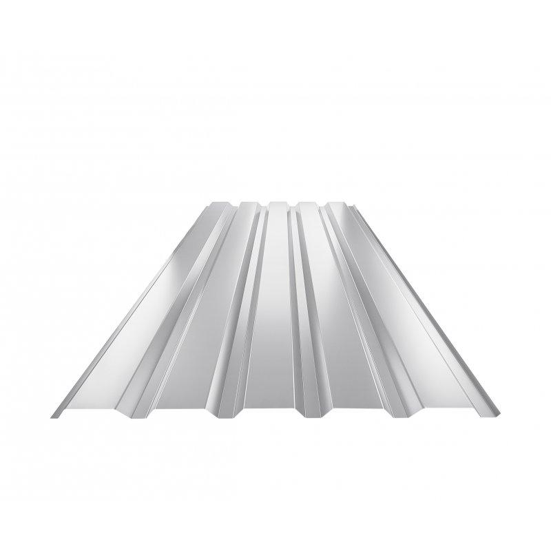 Trapez elewacyjny TR 35B  - Ocynkowana stal powlekana  - Srebrny  -  Obraz