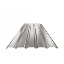 Trapez elewacyjny TR 35B  - Ocynkowana stal powlekana  - Srebrny ciemny  -  Obraz 1