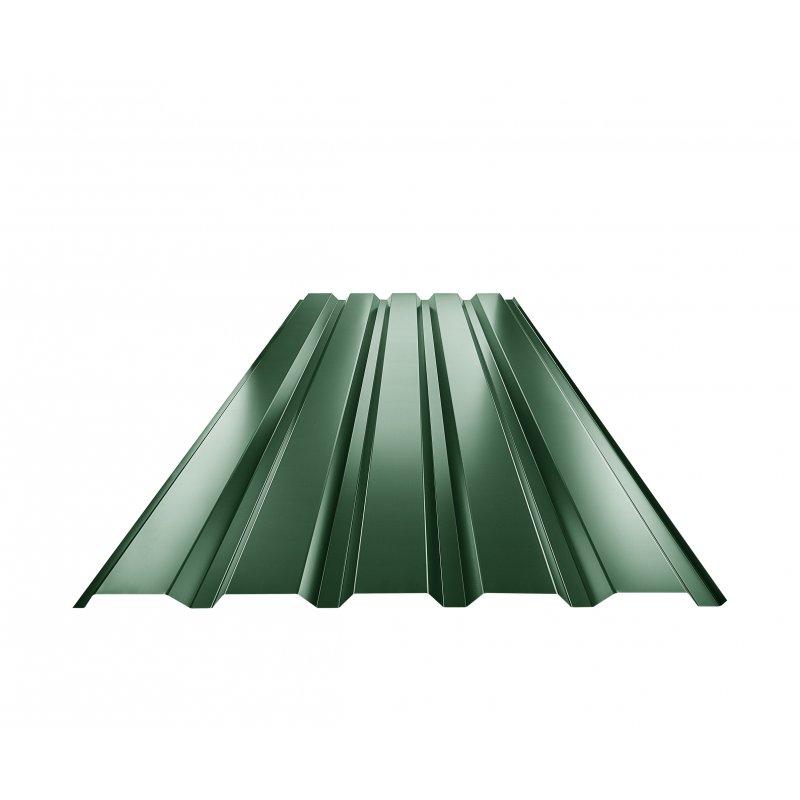 Trapez elewacyjny TR 35B  - Ocynkowana stal powlekana  - Zielony mech  -  Obraz