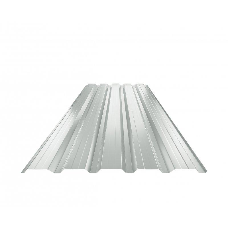 Trapez elewacyjny z przetłoczeniem TR 35B+  - Ocynkowana stal powlekana  - Jasno szary  -  Obraz