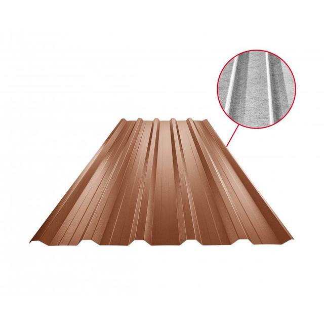 Obraz - Trapez dachowy z przetłoczeniem TR 35A+ SQ (sound – aqua)null