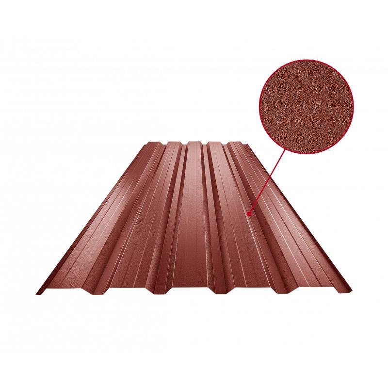 Trapez elewacyjny z przetłoczeniem TR 35B+  - Ocynkowana stal powlekana
MATT  - Czerwony MATT  -  Obraz