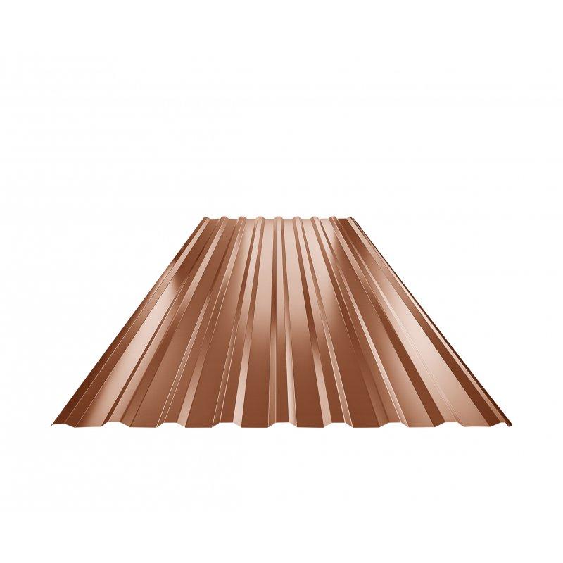 Trapez dachowy TR 18A  - Ocynkowana stal powlekana
MARCEGAGLIA  - Ceglasty  -  Obraz