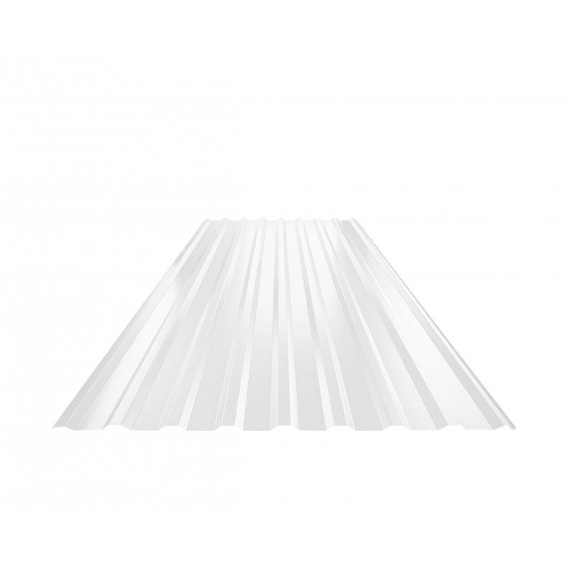 Trapez dachowy TR 18A  - Ocynkowana stal powlekana
MARCEGAGLIA  - Biały  -  Obraz