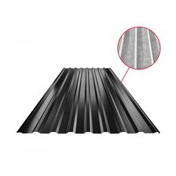 Trapez dachowy TR 18A SQ (sound – aqua)  - Ocynkowana stal powlekana
MARCEGAGLIA  - Czarny  -  Obraz 1