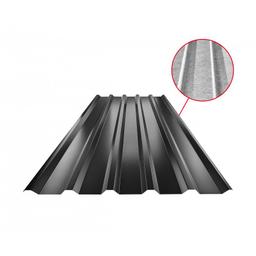 Trapez dachowy TR 35A SQ (sound – aqua)  - Ocynkowana stal powlekana
MARCEGAGLIA  - Czarny  -  Obraz 1