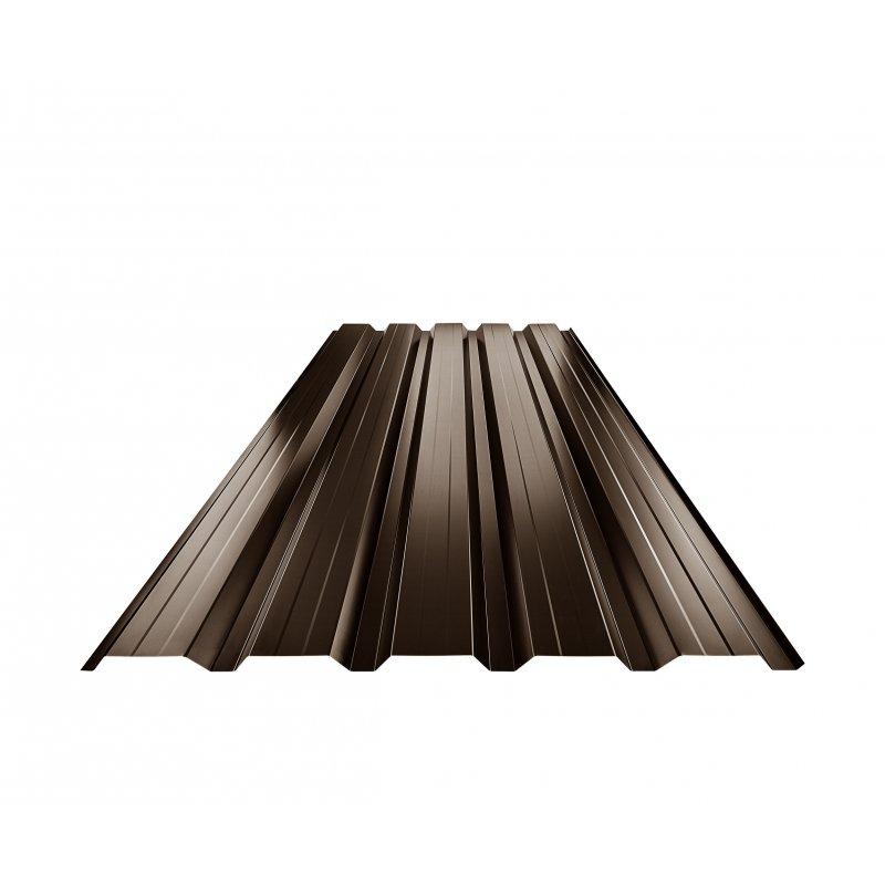 Trapez elewacyjny z przetłoczeniem TR 35B+  - Ocynkowana stal powlekana
MARCEGAGLIA  - Ciemno brazowy ČOKO  -  Obraz