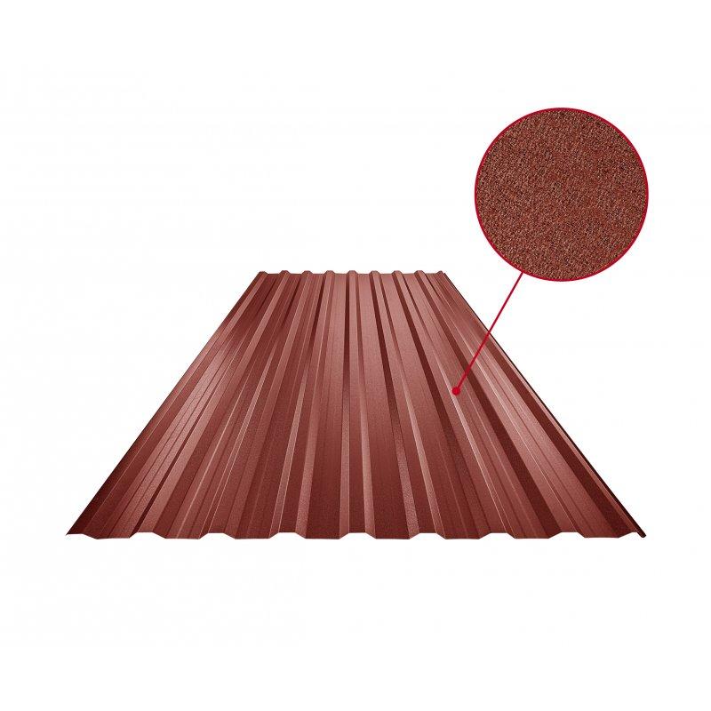 Trapez dachowy z przetłoczeniem TR 18A+  - Ocynkowana stal powlekana
MATT MARCEGAGLIA  - Czerwony MATT  -  Obraz