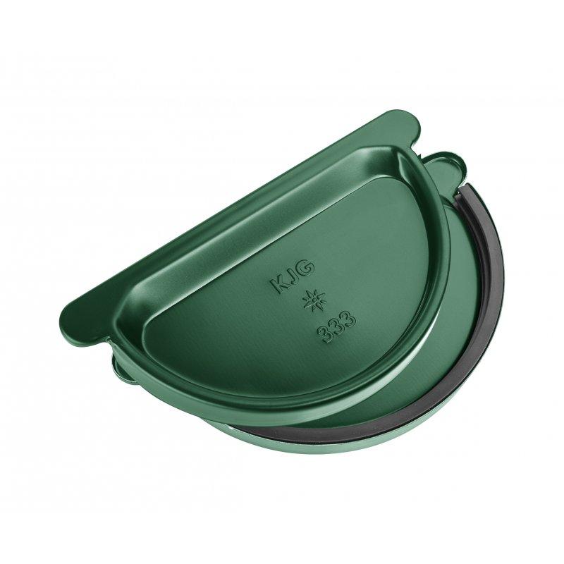 Denko rynny z gumą  - Ocynkowana stal powlekana  - Zielony mech  -  Obraz