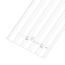 PVC zaślepka rury do łapacza śniegu  - PVC  - Szary  -  Obraz 3