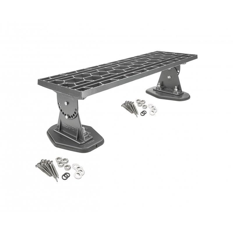 Stopień kominiarski – komplet  - Aluminium powlekane  - Antracyt  -  Obraz