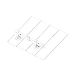 Zaślepka rury do łapacza śniegu  - Aluminium powlekane  - Antracyt  -  Obraz 7