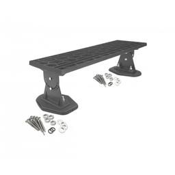 Stopień kominiarski – komplet  - Aluminium powlekane
W.15  - Antracyt W.15  -  Obraz 1