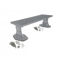 Stopień kominiarski – komplet  - Aluminium powlekane
W.15  - Jasnoszary W.15  -  Obraz 1