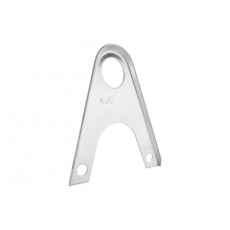 Przedłużka do uchwytu rury łapacza śniegu dla rąbka stojącego  - Stal nierdzewna  - AISI 304 2B – MATT  -  Obraz