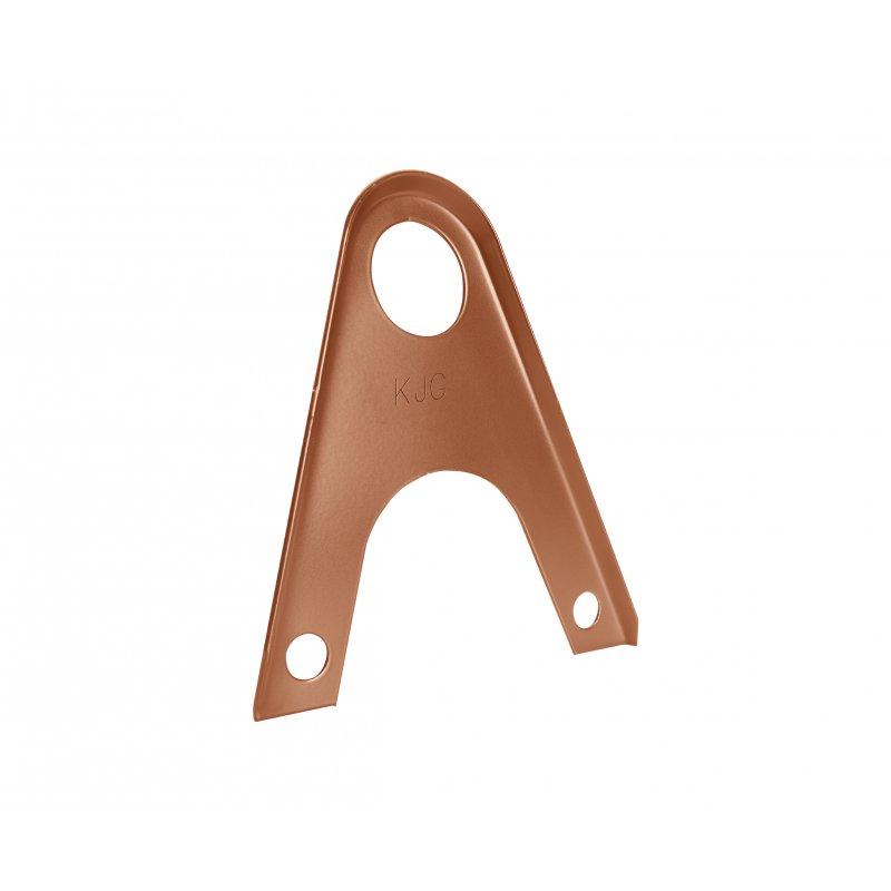 Przedłużka do uchwytu rury łapacza śniegu dla rąbka stojącego  - Aluminium powlekane  - Ceglasty  -  Obraz