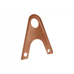 Przedłużka do uchwytu rury łapacza śniegu dla rąbka stojącego  - Aluminium powlekane  - Ceglasty  -  Obraz 1