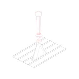 Kominek wentylacyjny + EPDM  - Aluminium powlekane
W.15  - Srebrny ciemny W.15  -  Obraz 3