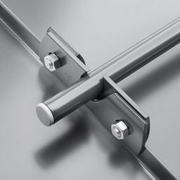 Zacisk łapacza śniegu na rąbek stojący  - Aluminium powlekane
W.15  - Zielono-brązowy W.15  -  Obraz 4