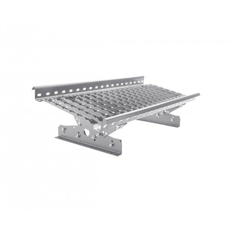 Stopień kominiarski do panelu CLICK  - Ocynkowana stal powlekana  - Srebrny  -  Obraz