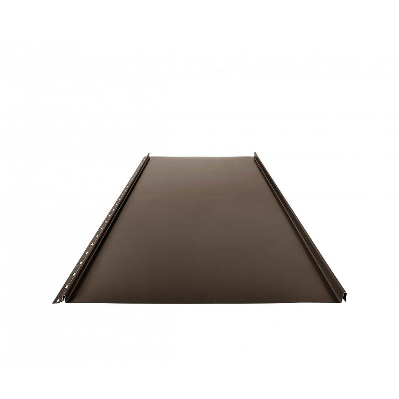 Panel dachowy CLICK 515 P  - Ocynkowana stal powlekana  - Testa di Moro  -  Obraz