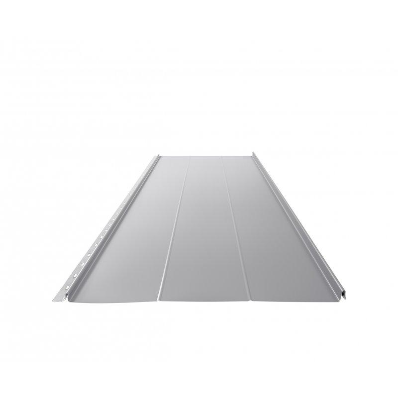 Panel dachowy CLICK 515 R  - Ocynkowana stal powlekana  - Srebrny  -  Obraz