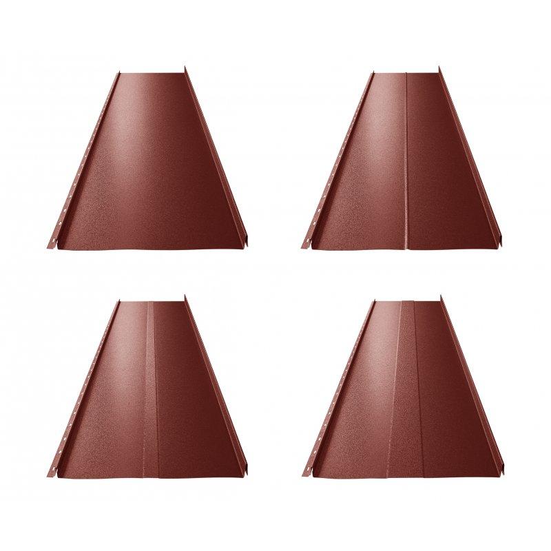 Panel dachowy CLICK 205 P, R, T25, T58  - Ocynkowana stal powlekana
MATT  - Czerwony MATT  -  Obraz