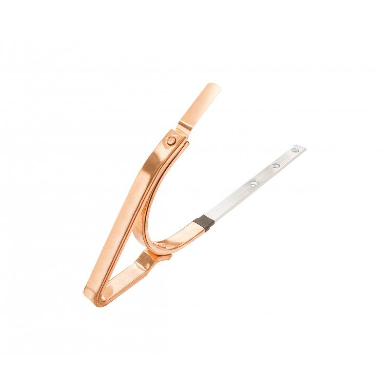 Hak do rynny leźącej z podparciem  - Miedź  - Natur  -  Obraz