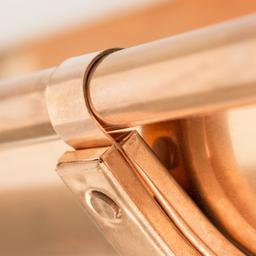 Hak do rynny leźącej z podparciem  - Miedź  - Natur  -  Obraz 4