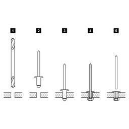 Nit zrywalny  - Aluminium powlekane  - Srebrny  -  Obraz 3