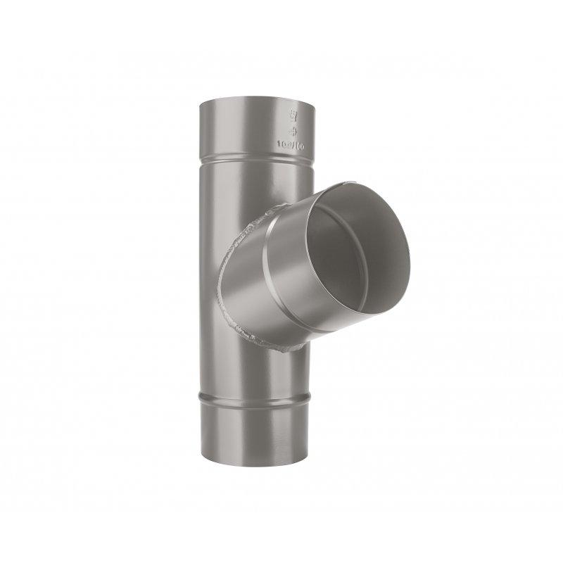 Trójnik 72°  - Aluminium powlekane  - Srebrny ciemny  -  Obraz