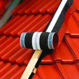 Jednowarstwowa taśma wentylacyjna  - Czerwony  -  Obraz 2