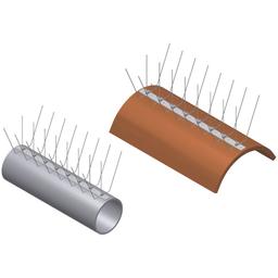 Kolce przeciw ptakom  - Stal nierdzewna  - Natur  -  Obraz 4
