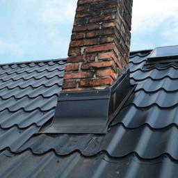 Obróbka komina  - Ocynkowana stal  - Natur  -  Obraz 2