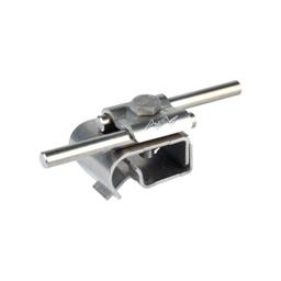 Uchwyt rynnowy pod drut odgromowy ze stali nierdzewnej  - Stal nierdzewna  - Natur  -  Obraz 1