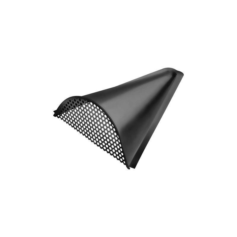 Usta żaby pokrywa wywietrznika  - Ocynkowana stal powlekana  - Czarny  -  Obraz