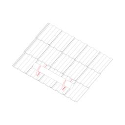 Uchwyt bala drewnianego prosty  - Aluminium – Natur  - Ocynkowana stal powlekana – Antracyt  -  Obraz 3