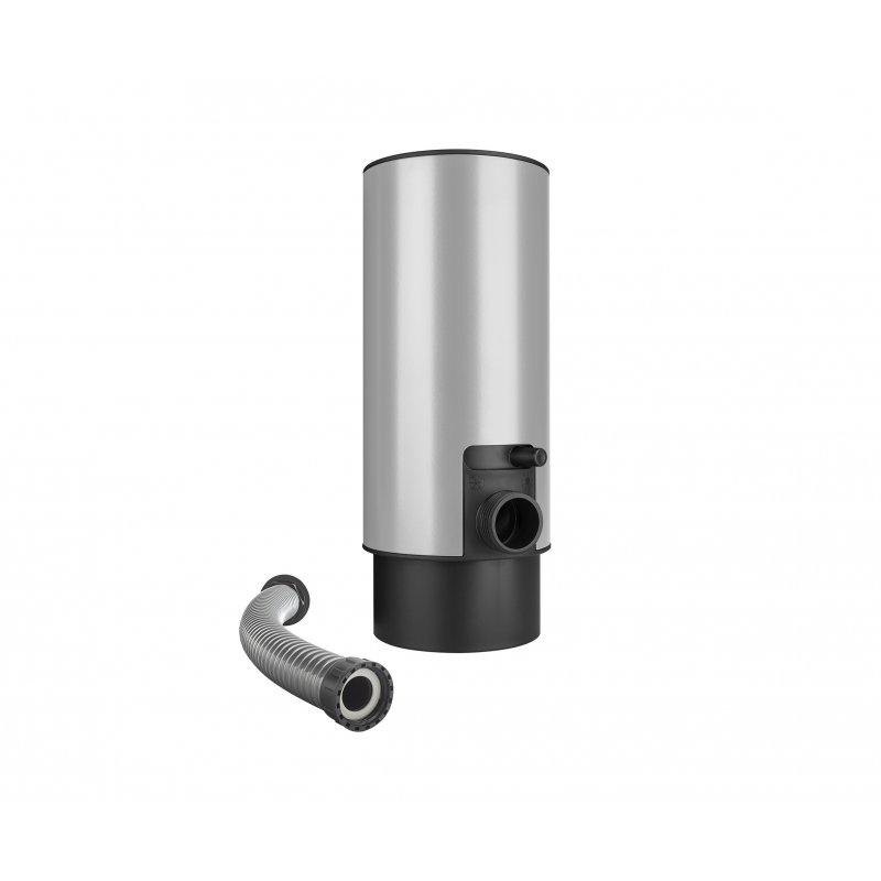 Łapacz wody z wężem i przyciskiem  - Aluminium – Natur  - Ocynkowana stal powlekana – Srebrny  -  Obraz