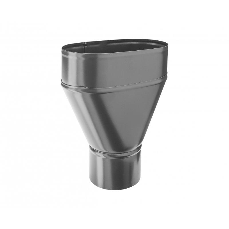 Kosz zlewowy centralny  - Ocynkowana stal powlekana  - Antracyt  -  Obraz