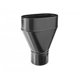 Kosz zlewowy centralny  - Ocynkowana stal powlekana  - Czarny  -  Obraz 1