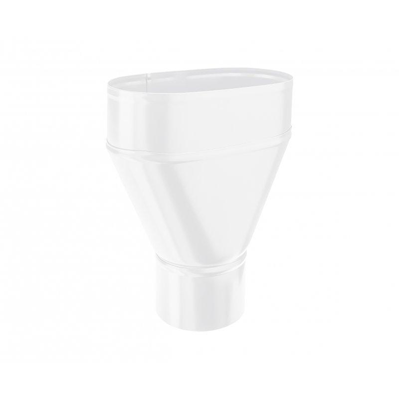 Kosz zlewowy centralny - Ocynkowana stal powlekana - Szaro biały - Obraz