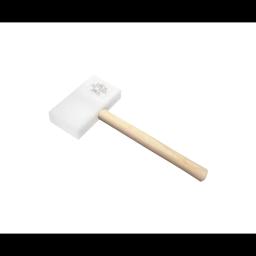 Młotek plastikowy z główka prostokątną trzonek HIKORA  -  Obraz 1
