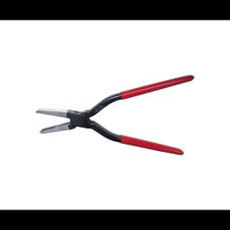 Cęgi płaskie „noski“ przetykane z ząbkami  - Stal węglowa  -  Obraz 1