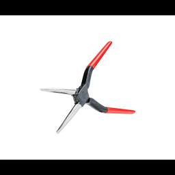 Cęgi okrągłe zawiasowe z ząbkami  - Stal węglowa  -  Obraz 1