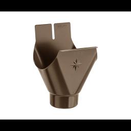 Wylot - Ocynkowana stal powlekana - Ciemno brazowy ČOKO - Obraz 1