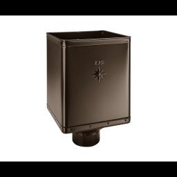 Kosz zlewowy DESIGN  - Ocynkowana stal powlekana  - Ciemno brazowy ČOKO  -  Obraz 1