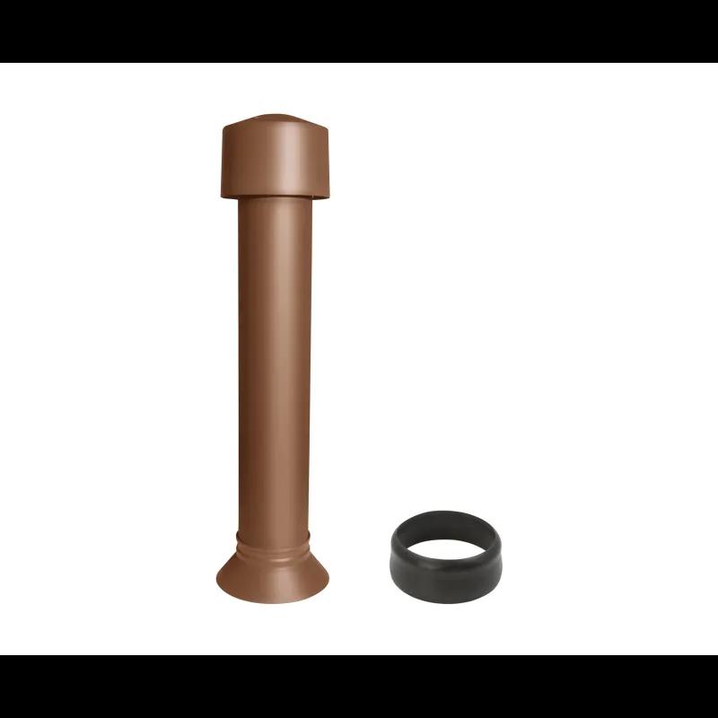 Kominek wentylacyjny + EPDM  - Aluminium – Natur  - Ocynkowana stal powlekana – Ceglasty  -  Obraz