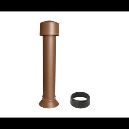 Kominek wentylacyjny + EPDM  - Aluminium – Natur  - Ocynkowana stal powlekana – Ceglasty  -  Obraz 1