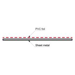 PVC arkusza powlekana  - Szary  -  Obraz 3