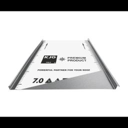 Profil FALZ z podwójnym rąbkiem stojącym  - Ocynkowana stal powlekana
MATT  - Szary MATT  -  Obraz 1